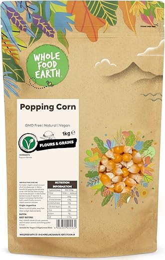 Wholefood Earth - Popcorn 1kg GMO Free