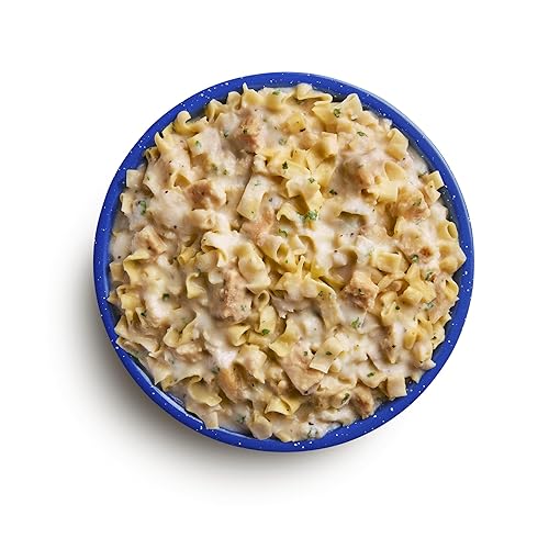 Miniatura 3 de Mountain House Fettuccine Alfredo con pollo #10 Lata  Alimentos de supervivencia liofilizados y de emergencia  9 porciones