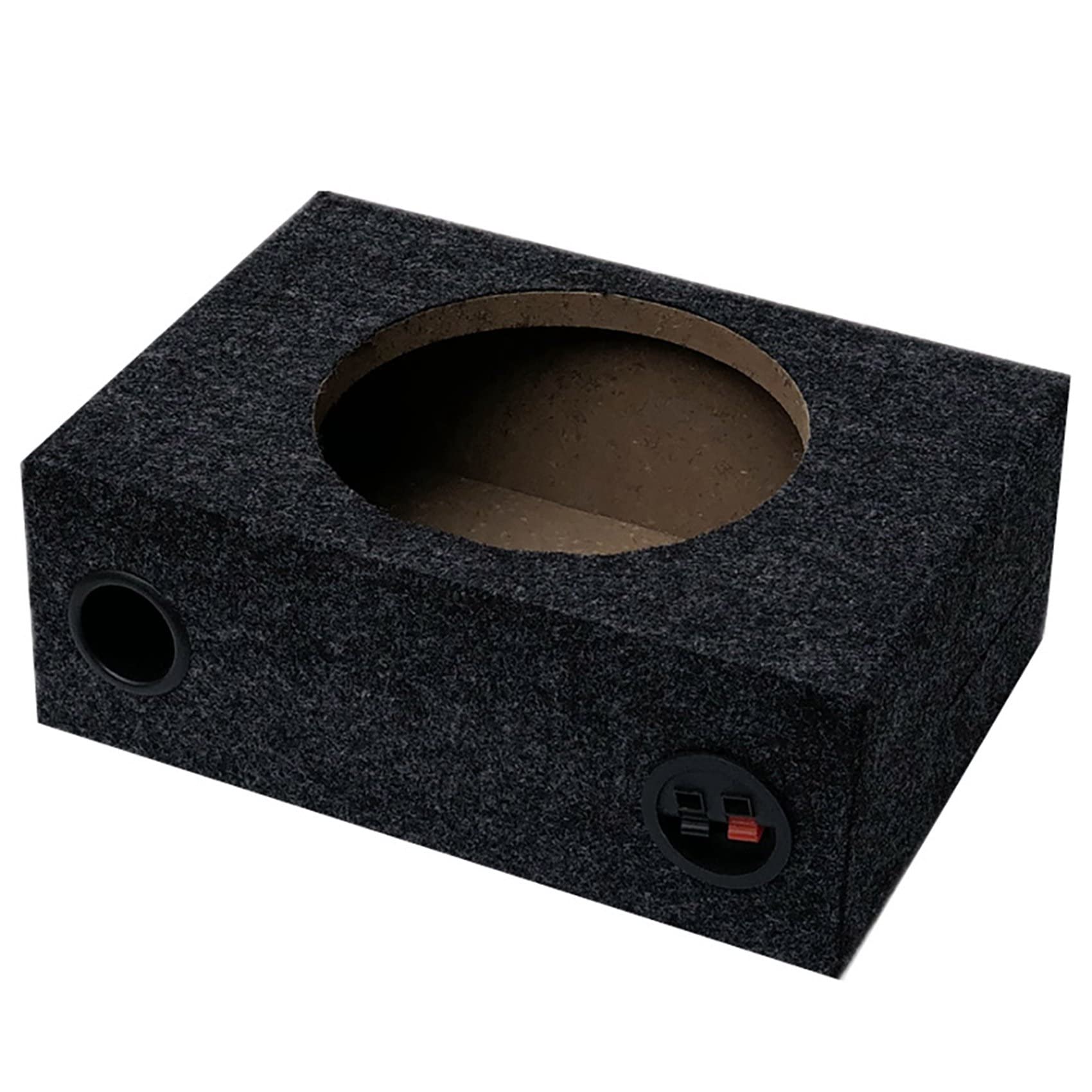 Trjgtas 2 scatole per altoparlanti universali sigillate da 8 pollici singole per altoparlanti per scatole subwoofer per musica