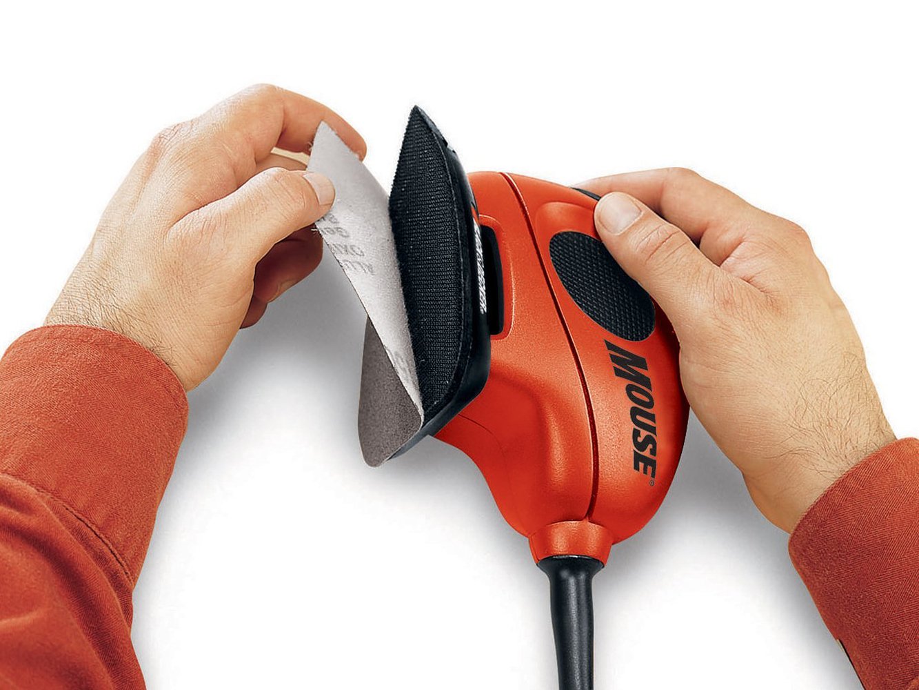 Black+Decker KA161BC-QS - Levigatrice per mouse 55 W, con borsa e 15 accessori
