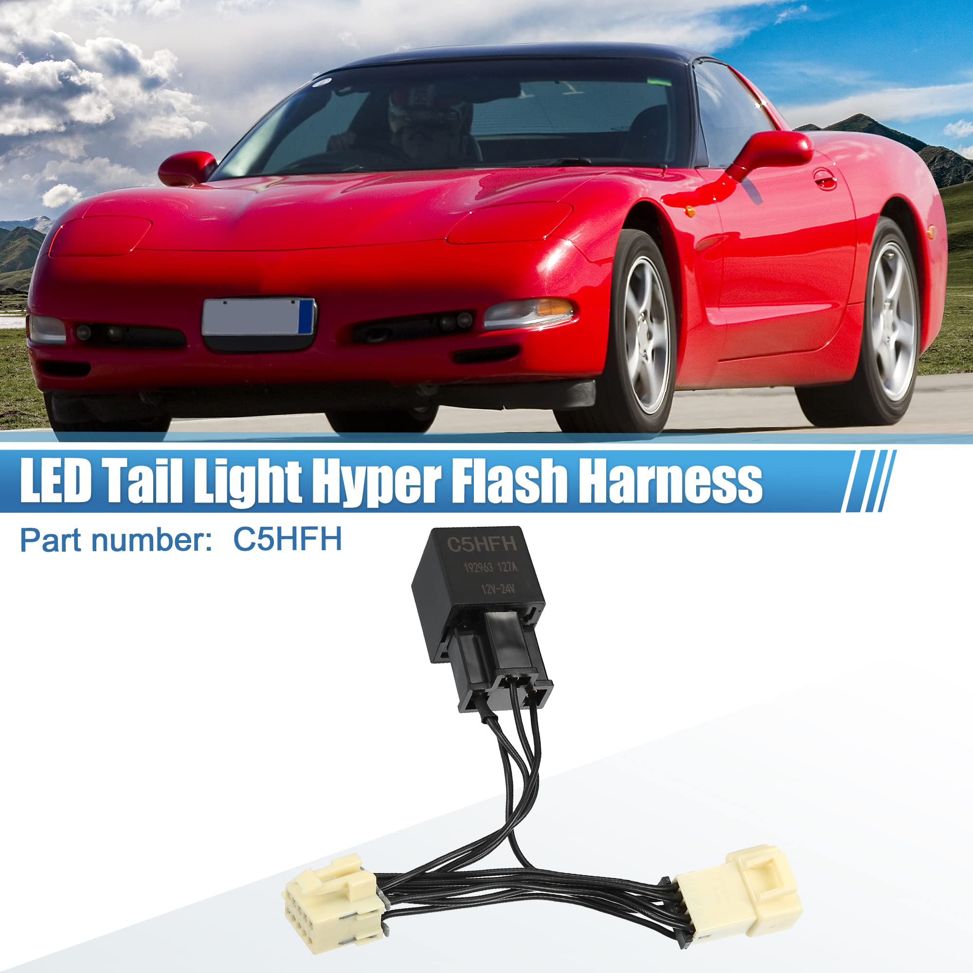 Cablaggio Flash LED Bypass C5HFH Per Corvette Envy C5 1997-2004