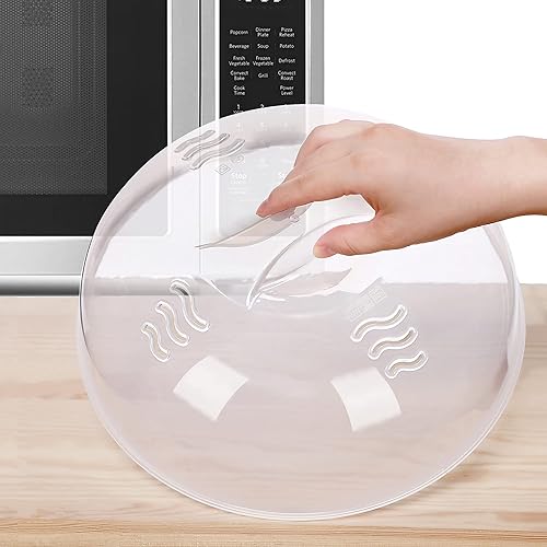 Microwave Splatter Cover for Food Large Microwave Plate Food Cover