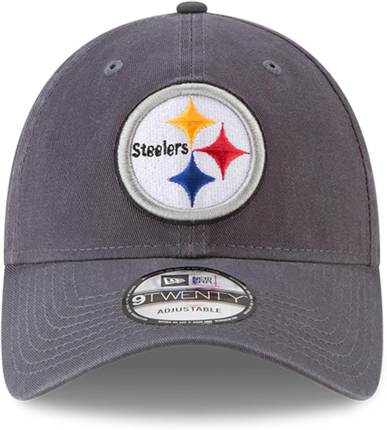 New Era NFL Core Classic 9TWENTY Graphite Adjustable Hat Cap - One Size
