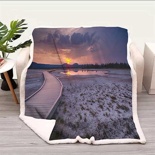 Miniatura 6 de Cobijas Calientes para Invierno Cobijas para Invierno - Manta de exterior esponjosa, cálida, acogedora, gruesa para sofá, dormitorio, tamaño de