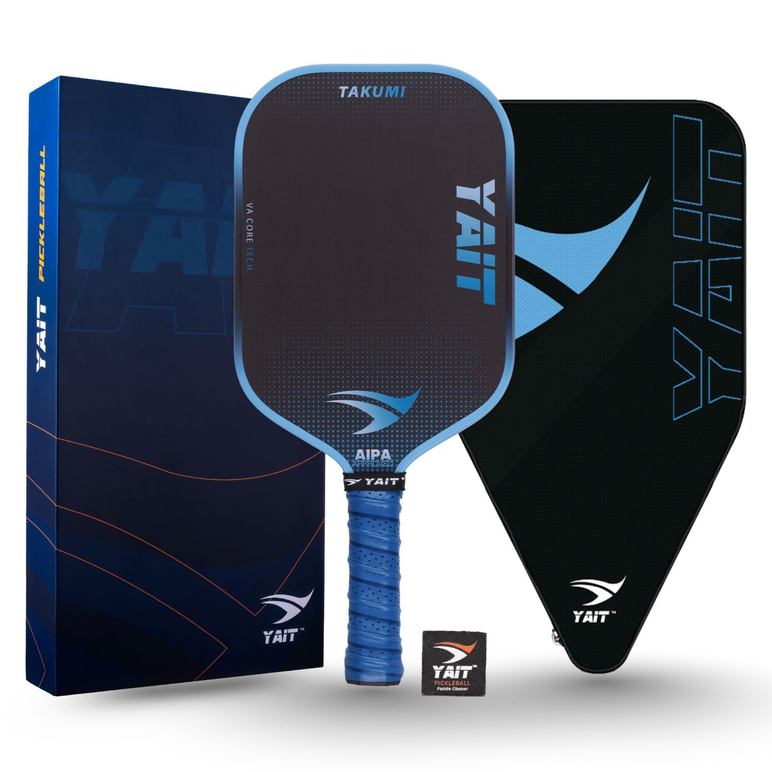 YAIT Sports Takumi Pickleball Paddle | 16mm Thermoformed Paddle | 4 Layers of Japanese Toray T700 Carbon | Vibration Absorbant Core Tech with Foam Injected Perimeter | Pro Level Precision-image-4