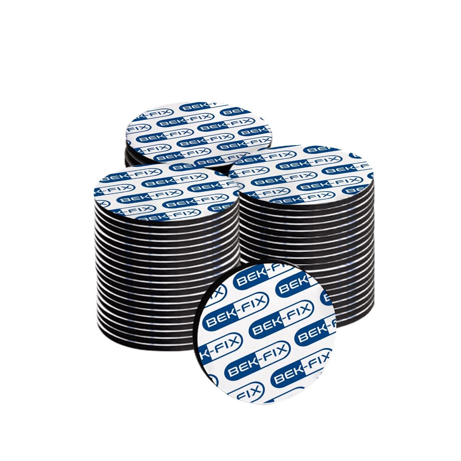 BEK-FIX® Double Sided Sticky Pads Foam Adhesive Mounting Pad Arts Craft DIY Round Qty 10