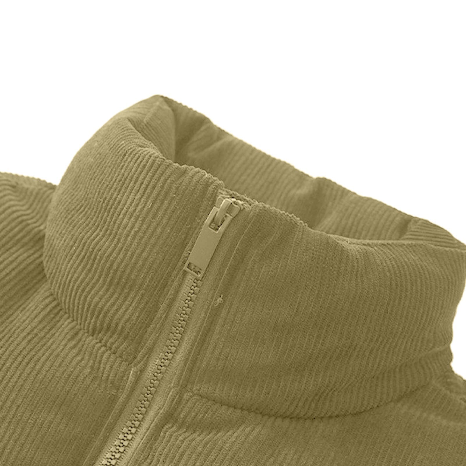 Cappotti impermeabili caldi da donna con zip intera casual alla moda