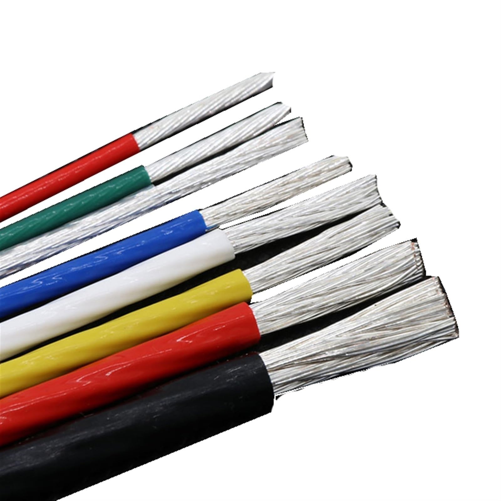 Outdoor Extension 5 Meters DIY Audio Speaker Headphone Cable 20AWG 30AWG Silver Plated Copper Wire Solar sheathed (Color : Orange, Size : 20AWG 1.5mm Sq0.5)