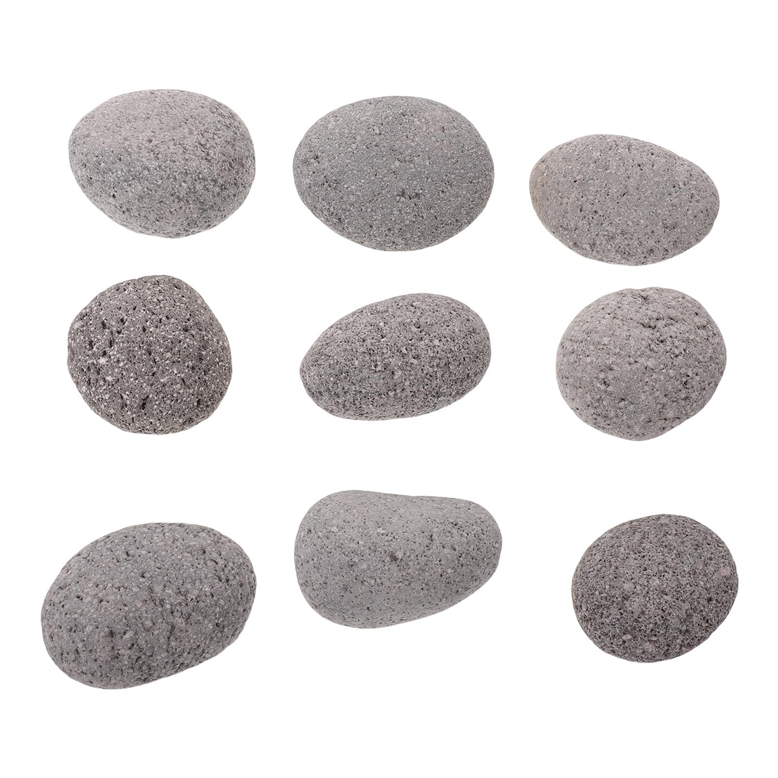 1 Beutel Heizsteine ​​für die Sauna – 1,9 kg / 4,2 lbs wärmespeichernde Saunasteine ​​für Holzöfen oder Kaminöfen – Lavasteine, vulkanisches Material, Dampfbadzubehör, 5–8 cm