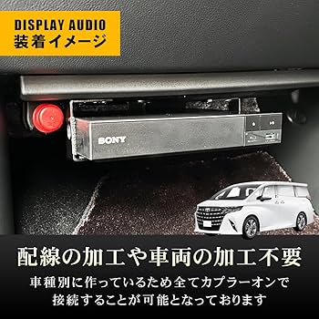 30アルファード後期　DVDプレイヤー付用　 HDMI アルファード30系後期 メーカー純正ディスプレーオーディオ、DVD