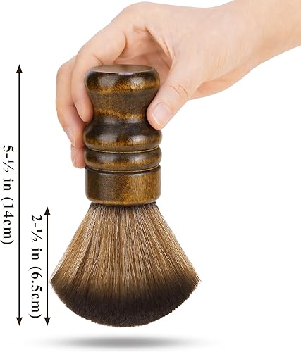 Miniatura 2 de NiHome Cepillo de limpieza de discos de vinilo, limpiador de discos LP suave antiestático, cepillo removedor de polvo de vinilo con cerdas de fibra