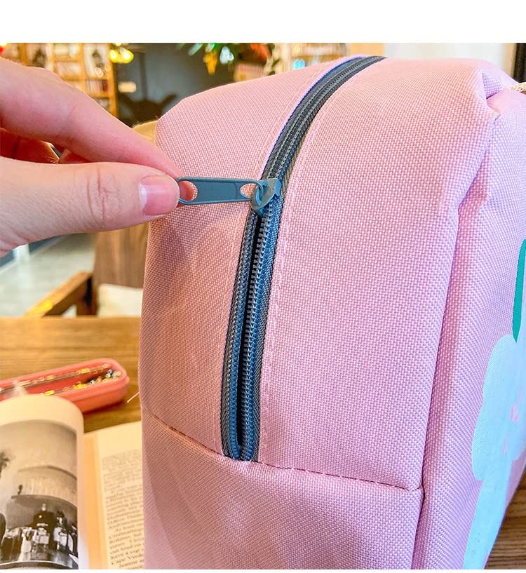 Ziusuol Lonchera de anie, bolsa reutilizable de dibujos aniados
