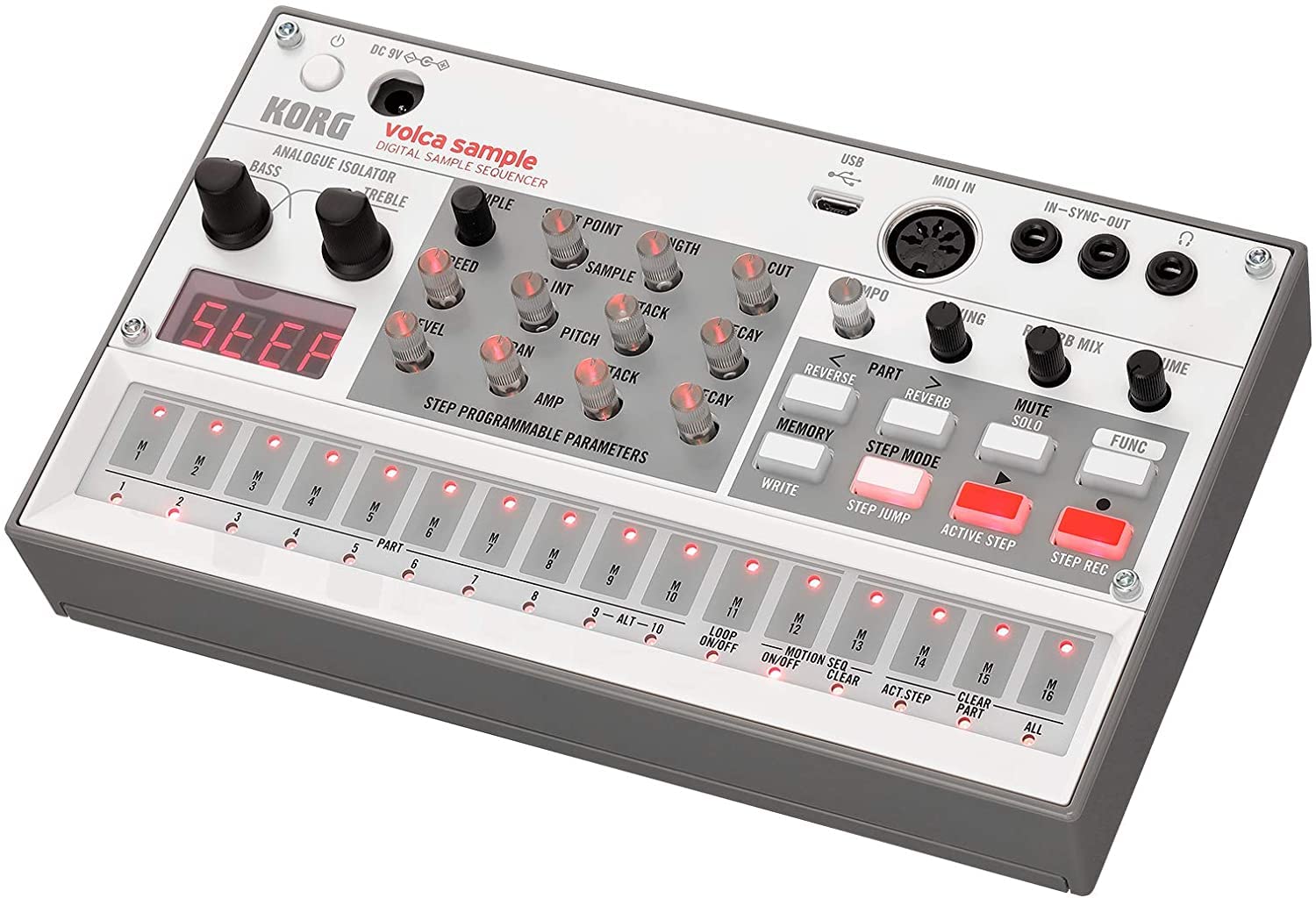 KORG - Volca Sample 2 USB + SEQUENZ Volca Rack 2 x 2 Rack da Tavolo