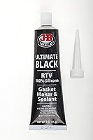 Vista 6 de Sellado J-B Weld Negro Rtv, 3 oz, Negro