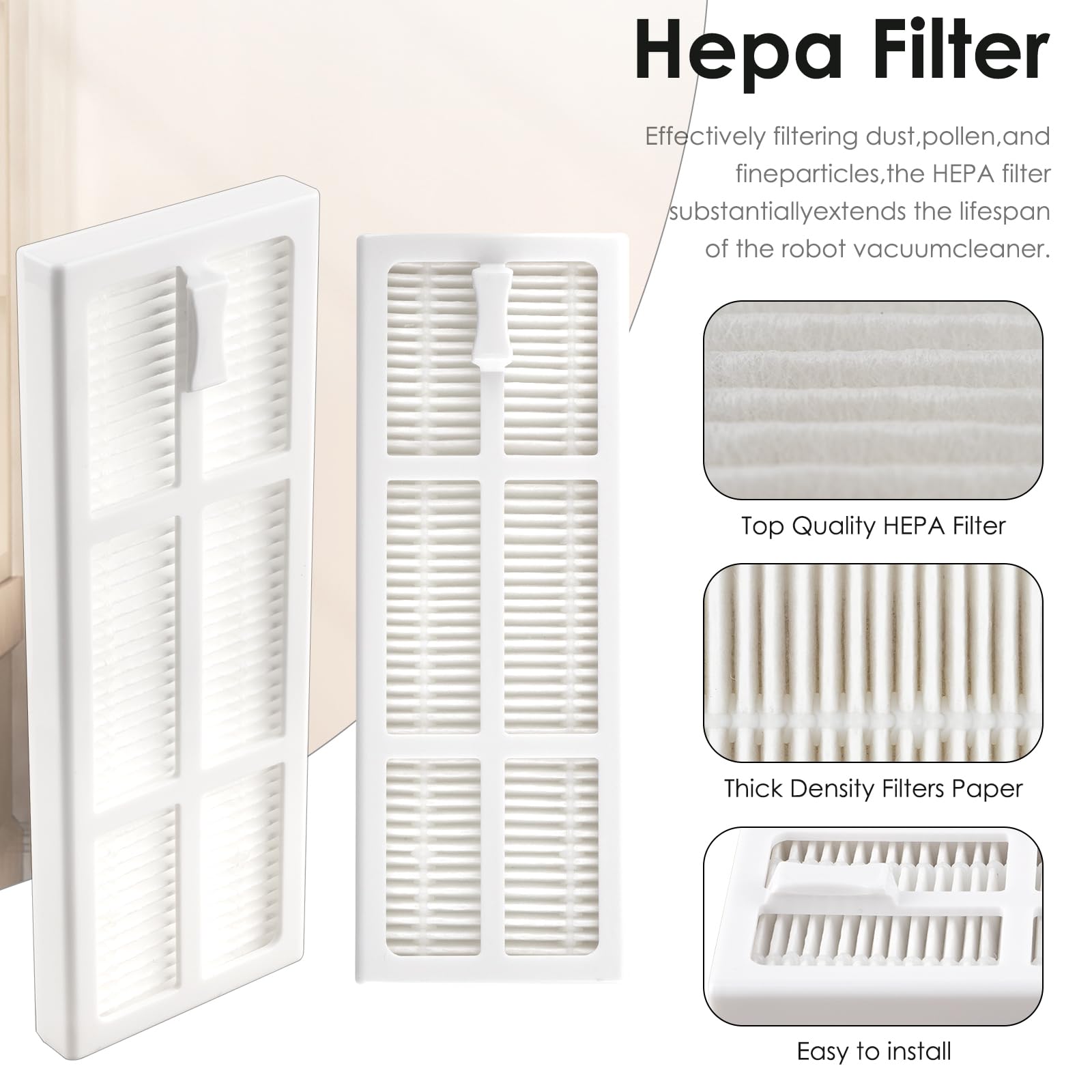 Paquet de 5) Filtres HEPA Freo Z10 compatibles avec NARWAL Narwal Flow/Freo X Ultra/Freo X Plus/Freo Z Ultra, kit de filtres pour aspirateur humide et sec, pièces de rechange 5 filtres Paquet de 5) Filtres HEPA Freo Z10 compatibles avec NARWAL Narwal Flow/Freo X Ultra/Freo X Plus/Freo Z Ultra, kit de filtres pour aspirateur humide et sec, pièces de rechange 5 filtres