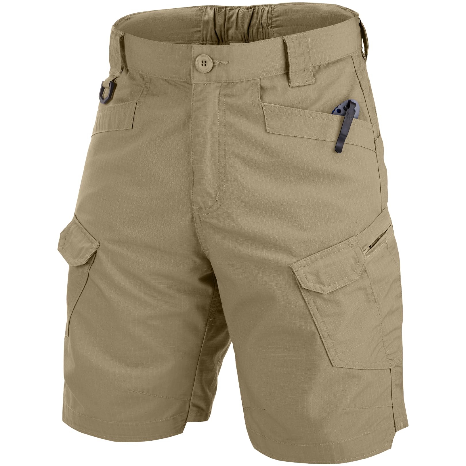 Jogwits Herren Hosen Kurze Sommer Wanderhose Herren Kurz | Leichte Cargohose Herren Kurz, Schnelltrocknend Outdoor Shorts für Herren, Outdoor Sporthose für Wandern, mit Mehrere Taschen