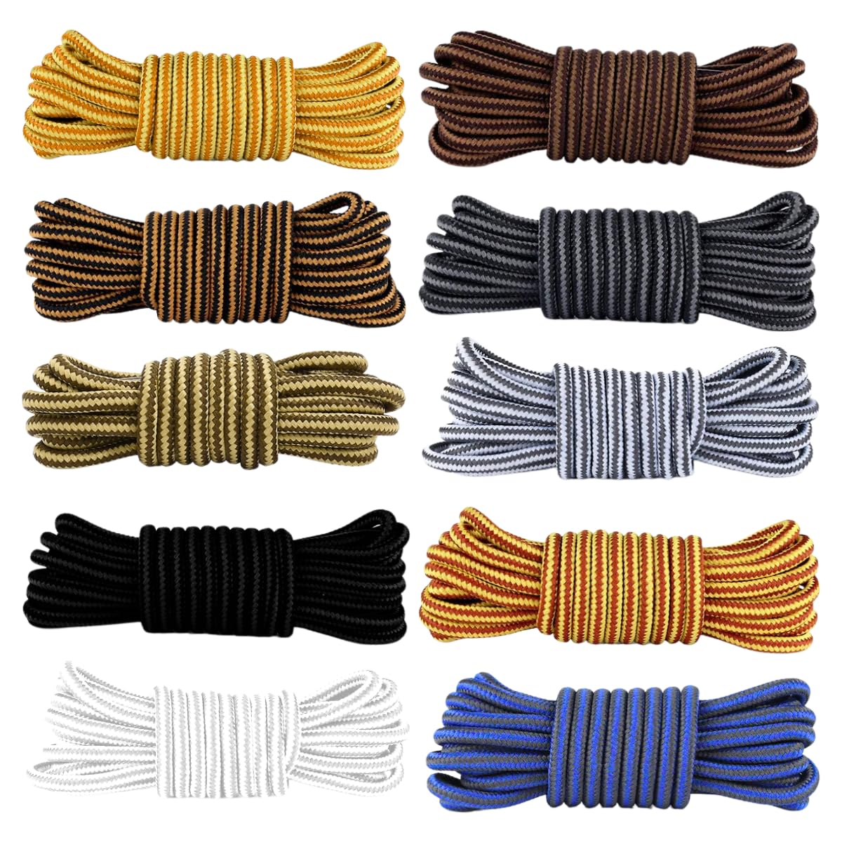 set-10-agujetas-para-botas-de-seguridad-combinadas-redondas-colores