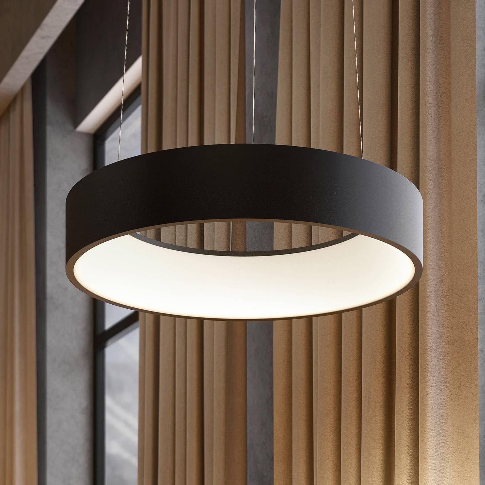 Arcchio LED 'Aleksi', styl nowoczesny, m. in. do kuchni, kolor czarny, metal