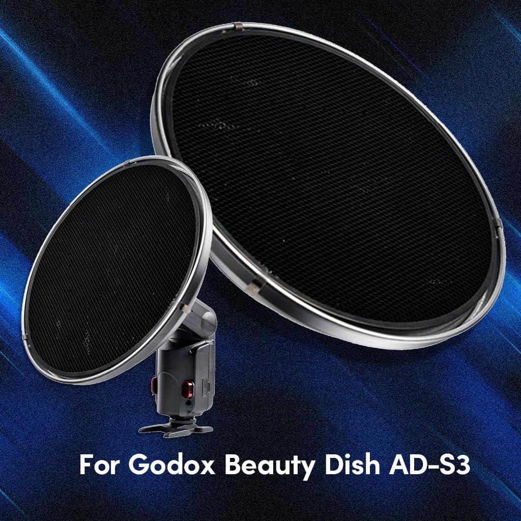 Beauty Dish ADS3 Grid Flash Dyfuzor Uchwyć Niesamowite Zdjęcia dla AD200AD360/II