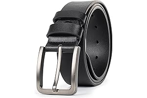 Men's Leather Pin Buckle Belt: The Epitome of Casual Elegance