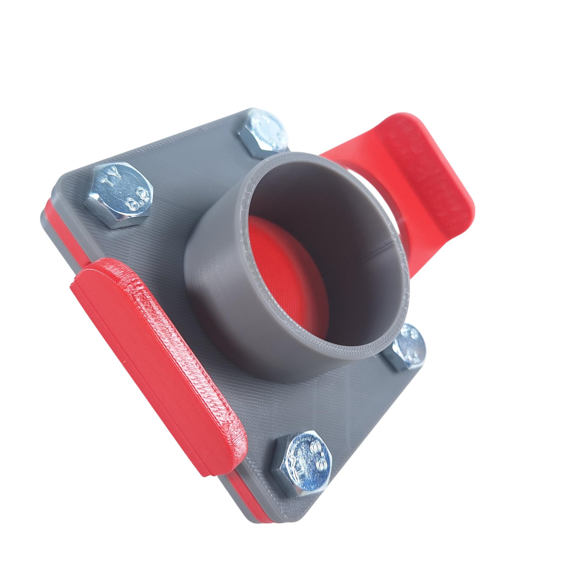 GENERISCH BlastGate DN50 Lot de 2 vannes d'arrêt pour installation d'aspiration Diamètre 50 mm En PLA robuste