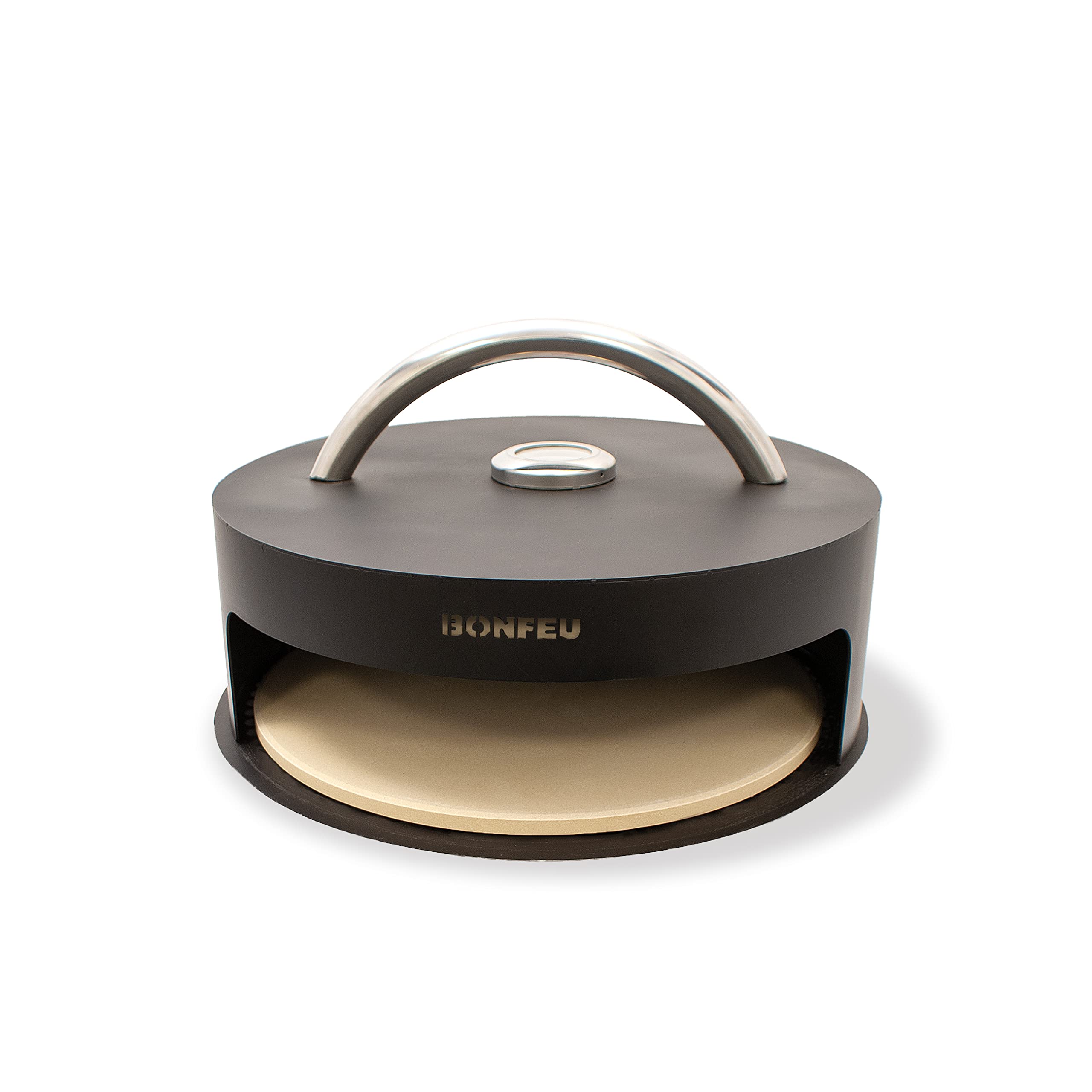 BonFeu BonPizza Forno per Pizza Nero - Elettrodomestici da Cucina - Forno a Legna - Pizzarette