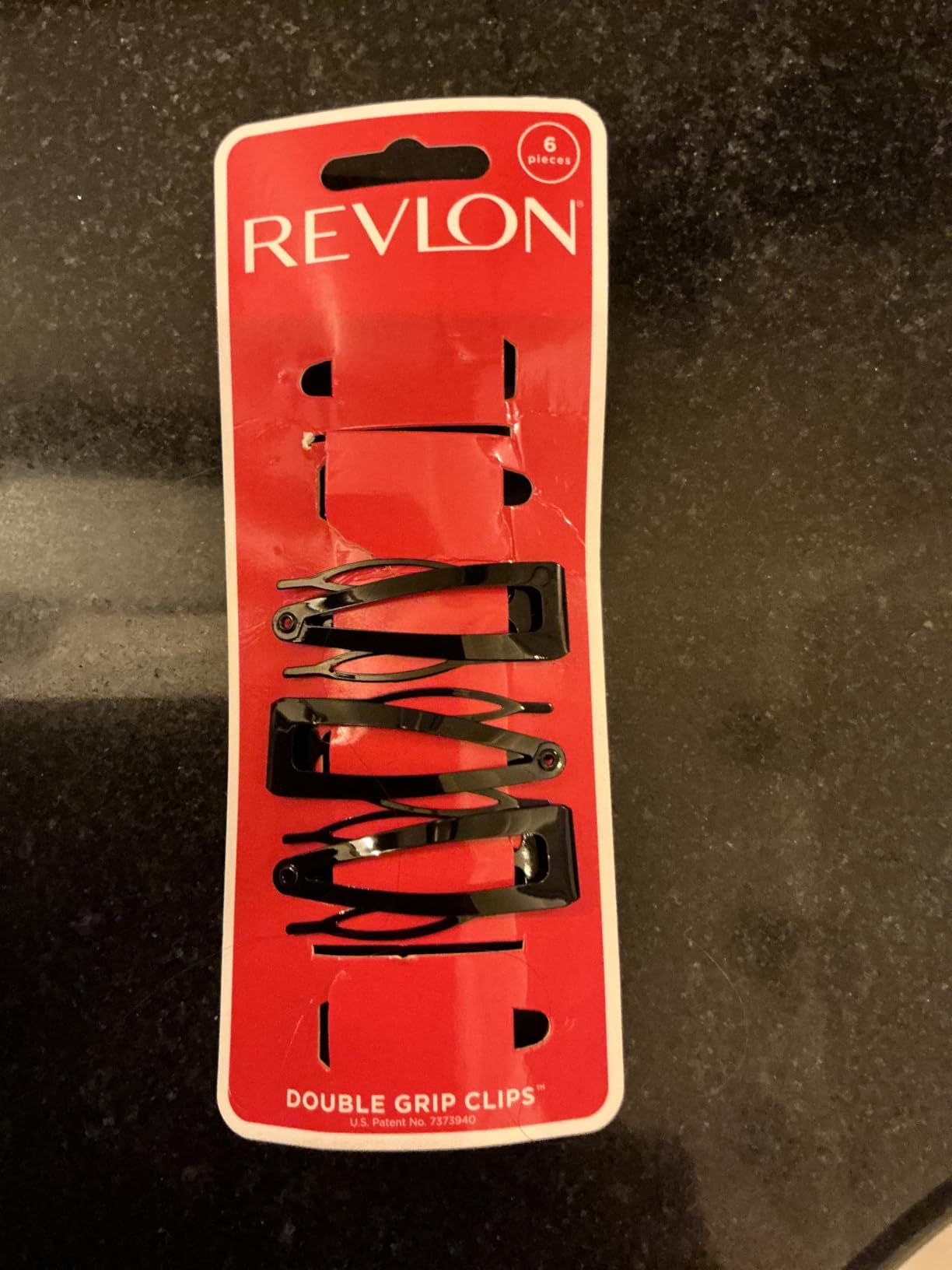 Revlon Double Grip Hair Clips, 6 Count