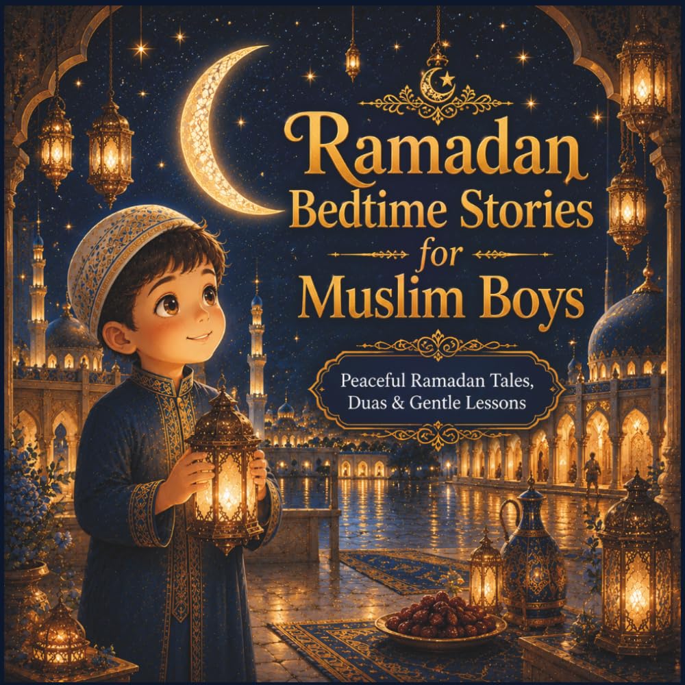 Ramadan Bedtime Stories for Muslim Boys: Peaceful Ramadan Tales, Duas & Gentle Lessons for Muslim Children Ages 4–8