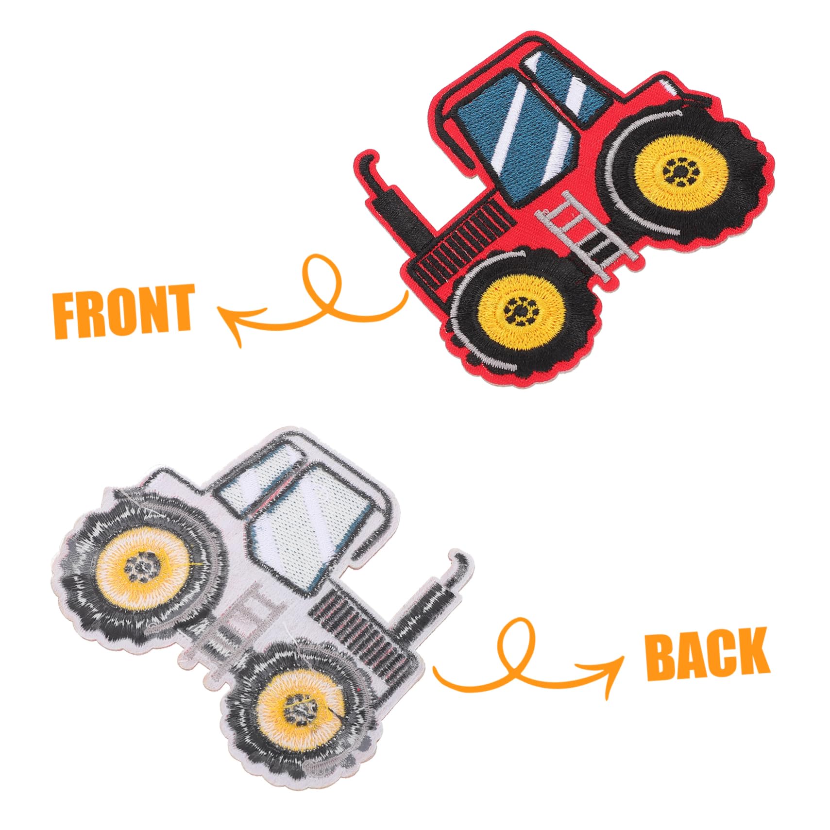 50stücke Stoff Applikationen Für Kinderbekleidung Feuerwehr-flicken Zum Aufnähen Für Jacken Und Kleidung Einfach Zu Nähen Und Langlebig Für -projekte Und Reparaturen