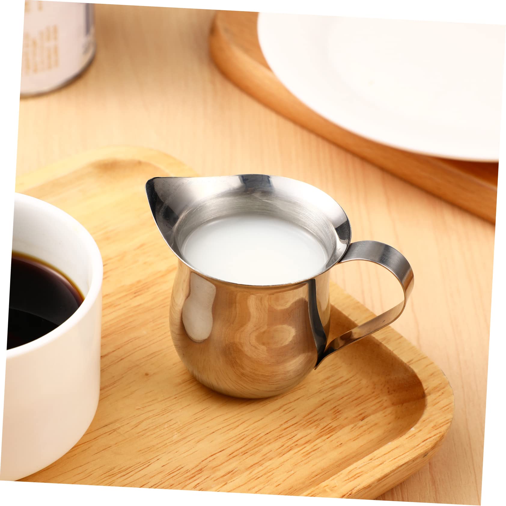 Gadpiparty 9piezas Jarra Inoxidable Para Espumar Leche Taza Para Café y Espresso Para Cappuccino y Latte Juego