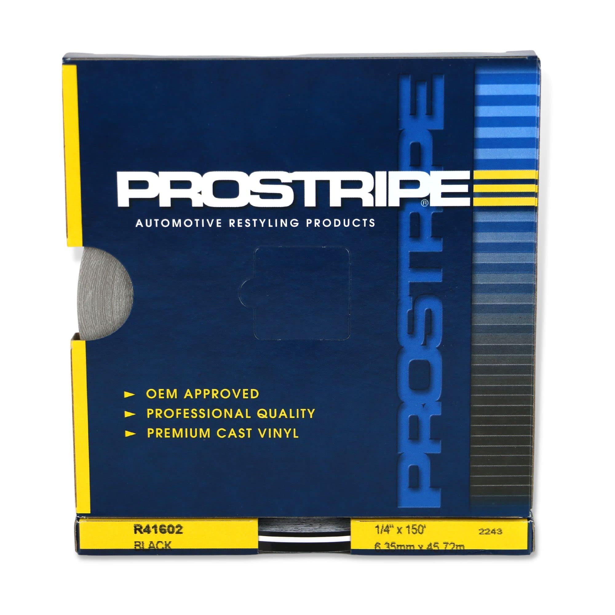 Sharpline MultiStripe Cinta para rayas: 1/4 in. x 50 yds. (Negro) / double-stripe