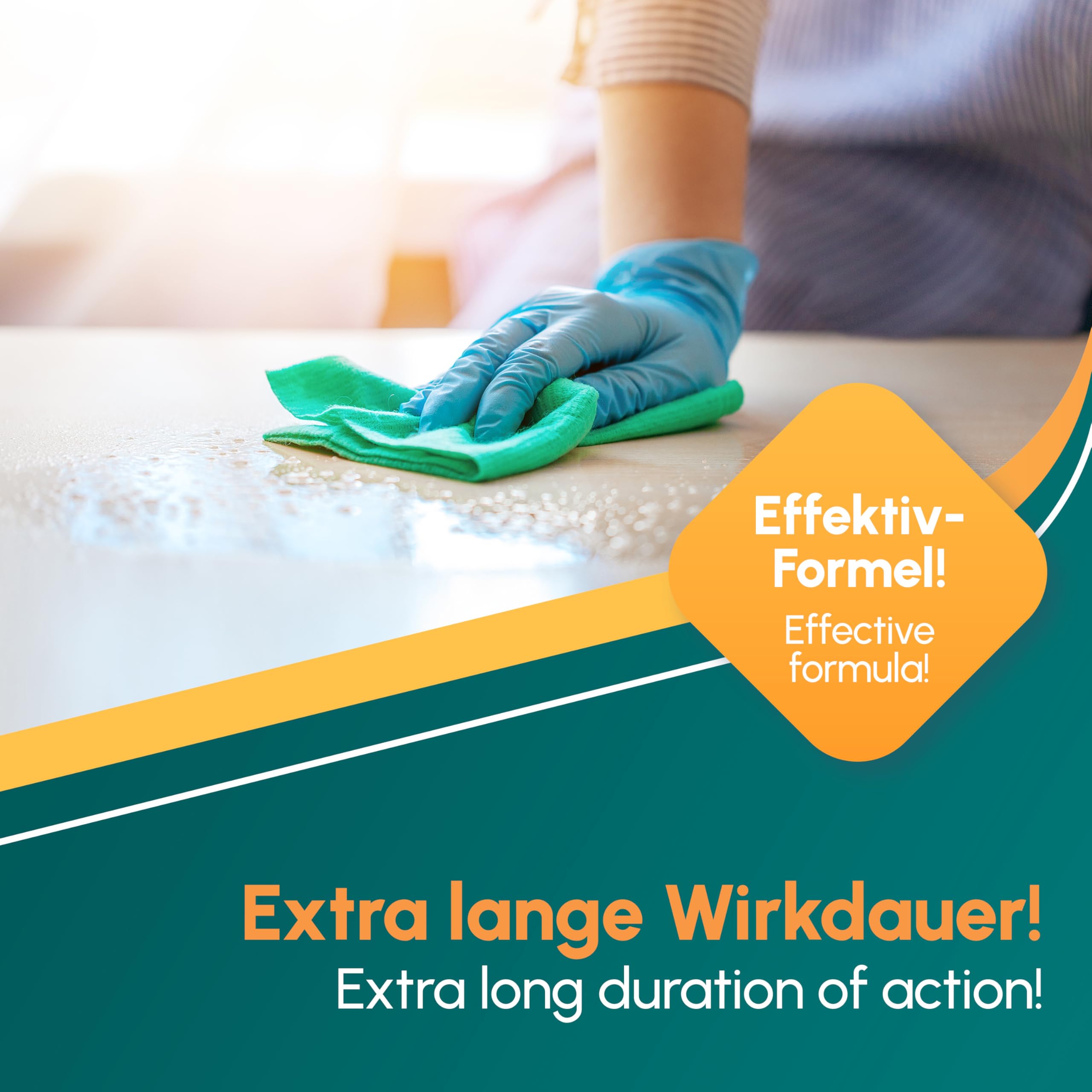 INOX Hocheffektives Giardien Desinfektionsmittel 4x5L I Anti-Giardien Wischkonzentrat für alle Oberflächen I Wirksames Desinfektionsmittel für Giardien für den Haushalt