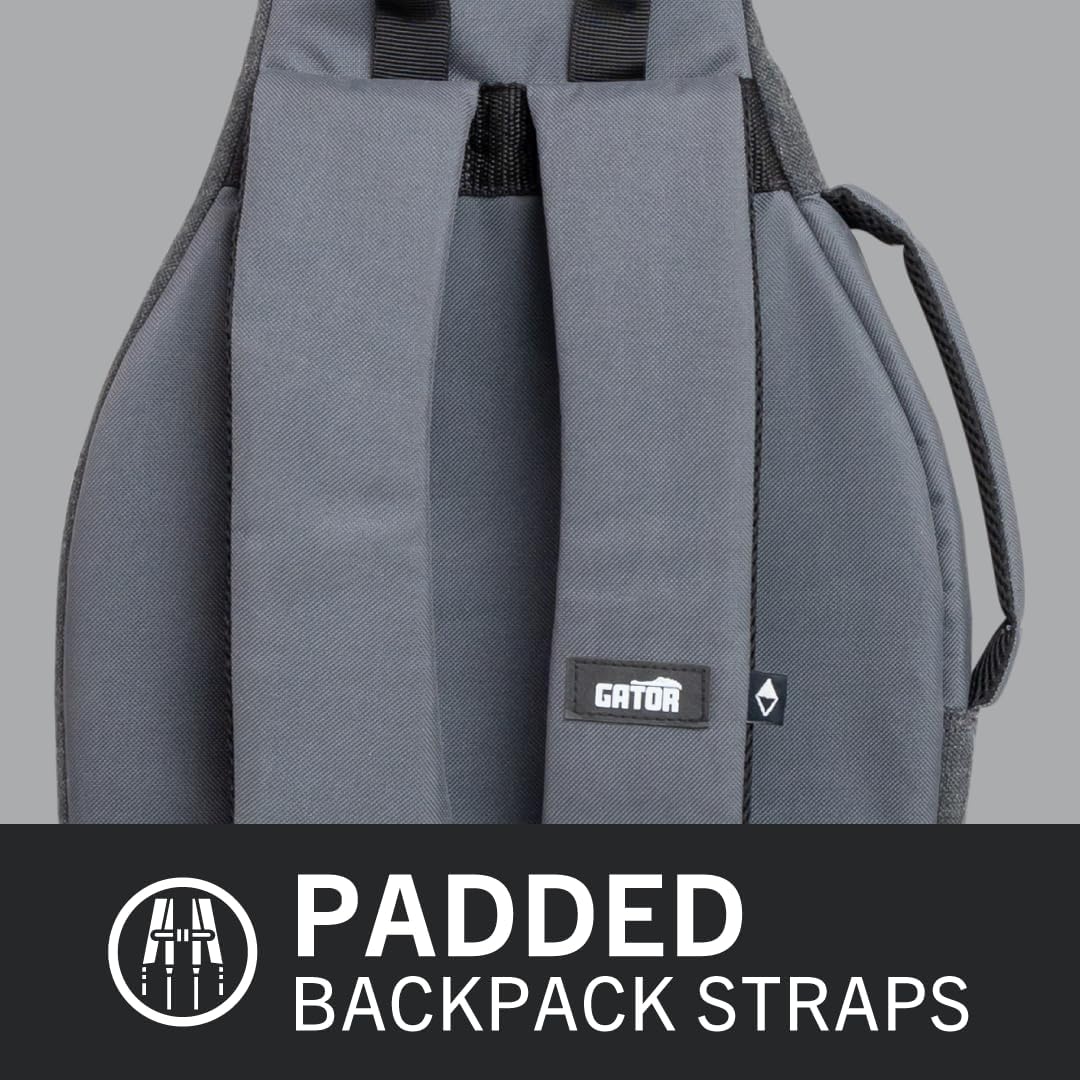 Gator Cases Someone Somewhere Core Series Bass Gig Bag Made with Sustainable Materials; Malt (GSSC-BASSMLT)