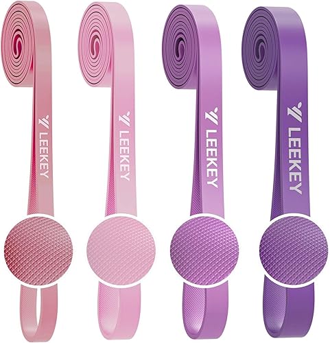 LEEKEY Resistance Bands, Exercise Bands,Pull Up Assist Bands - Bands for Working Out,Band for Men and Women Fitness Training, Physical Therapy,Home