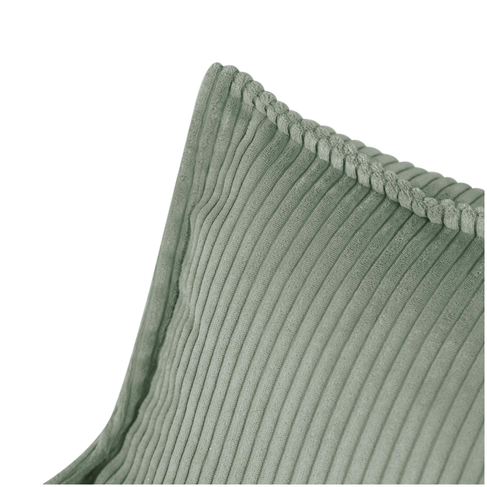 MISIOO Fauteuil Roya Cord - Fauteuil pour chambre d'enfant - Pouf souple pour enfant - Fauteuil de sol - En velours côtelé de qualité supérieure Oeko-Tex - 80 x 73 x 58 cm