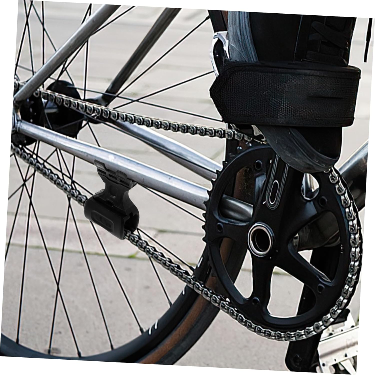 BESPORTBLE Mountain Bike Chain Guide Tensioner for Bike Chain Black Iron Plastic Bike Mounting Hardware Chain Guide