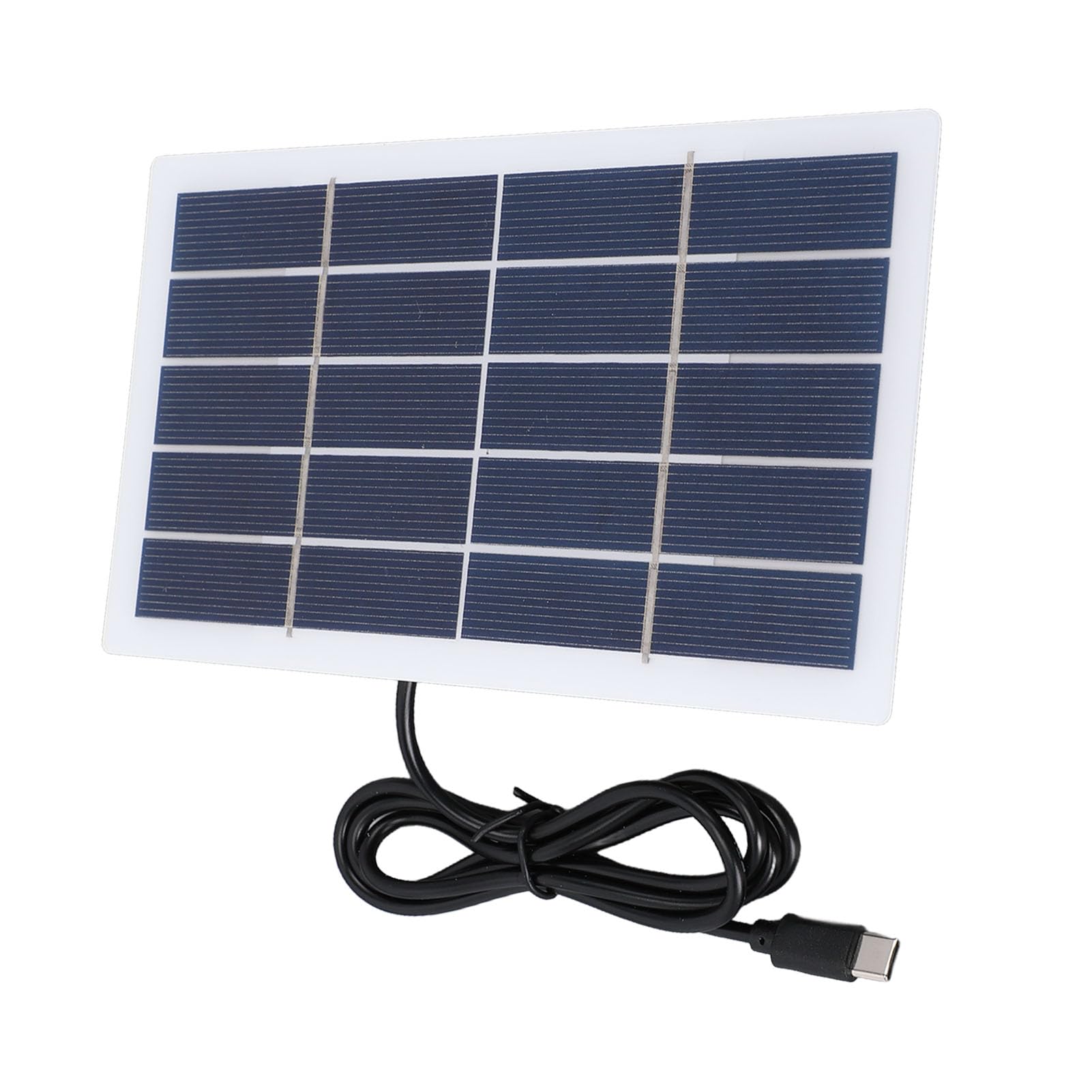 Pannello Solare Portatile 100W, Caricabatterie Solare Pieghevole Impermeabile con Uscita USB e DC Ricarica Rapida per Campeggio Escursionismo Silicio Policristallino 1 Pezzo