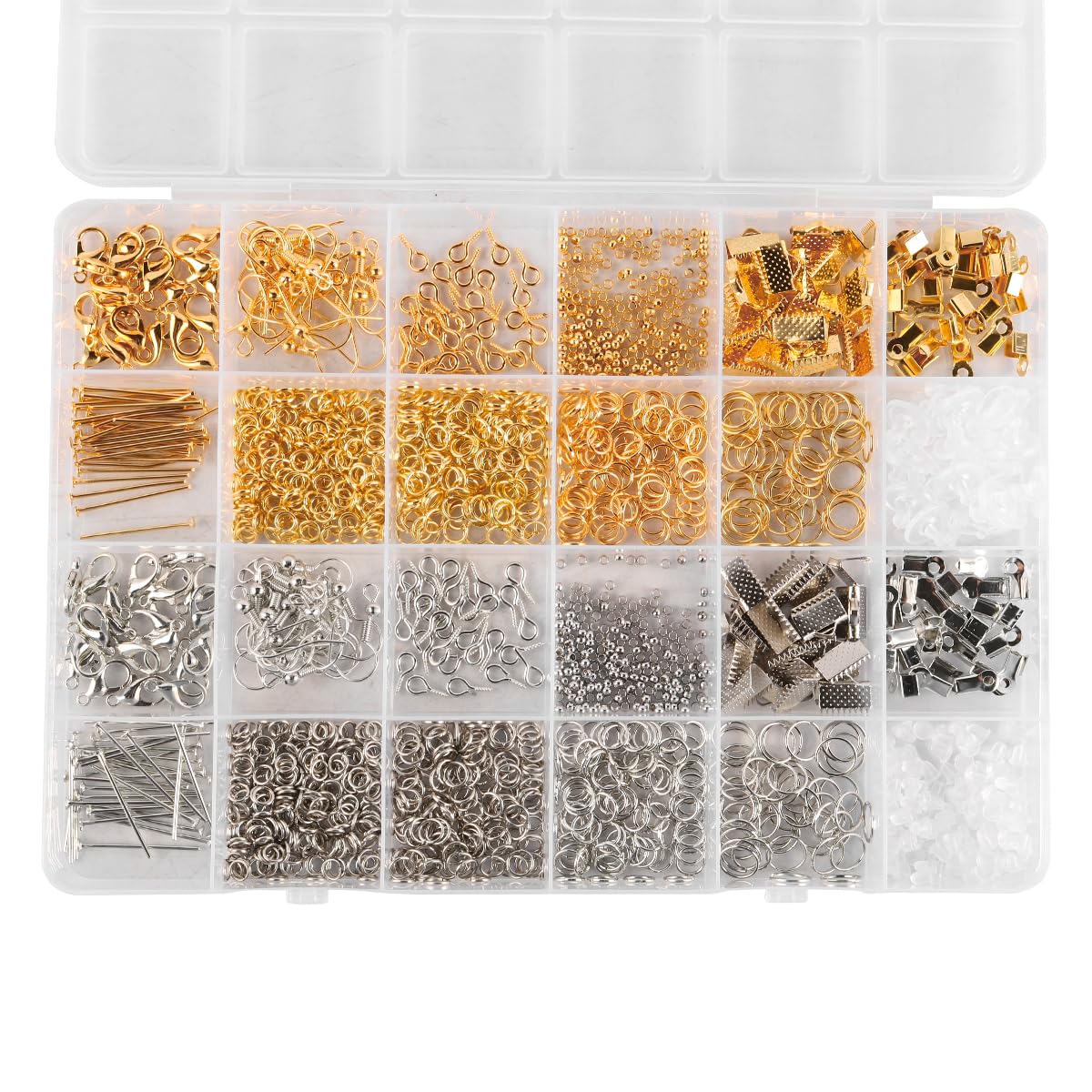 Sarini Set di Strumenti per Gioielli Fai-da-Te Kit di Forniture per creazione di Gioielli Strumenti e Forniture per creazione e Riparazione di Gioielli Set Essenziale per creazione di Gioielli