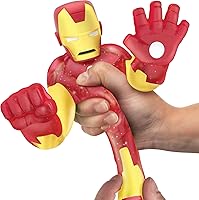 Vista 2 de Heroes of Goo Jit Zu Paquete de héroe Marvel con licencia - Iron Man, multicolor (41056)