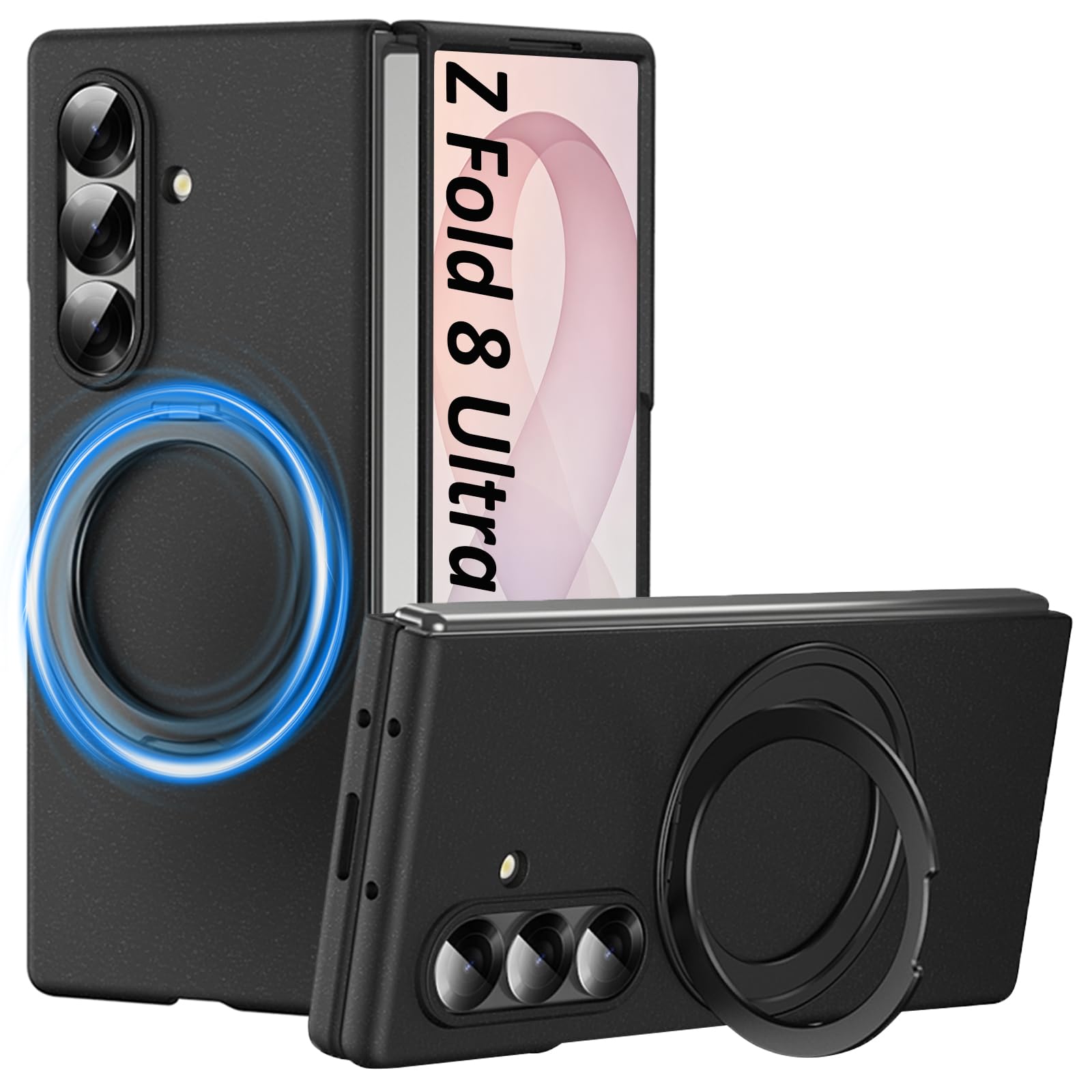 Custodia per Galaxy Z Fold 8 Ultra con pellicola protettiva, supporto