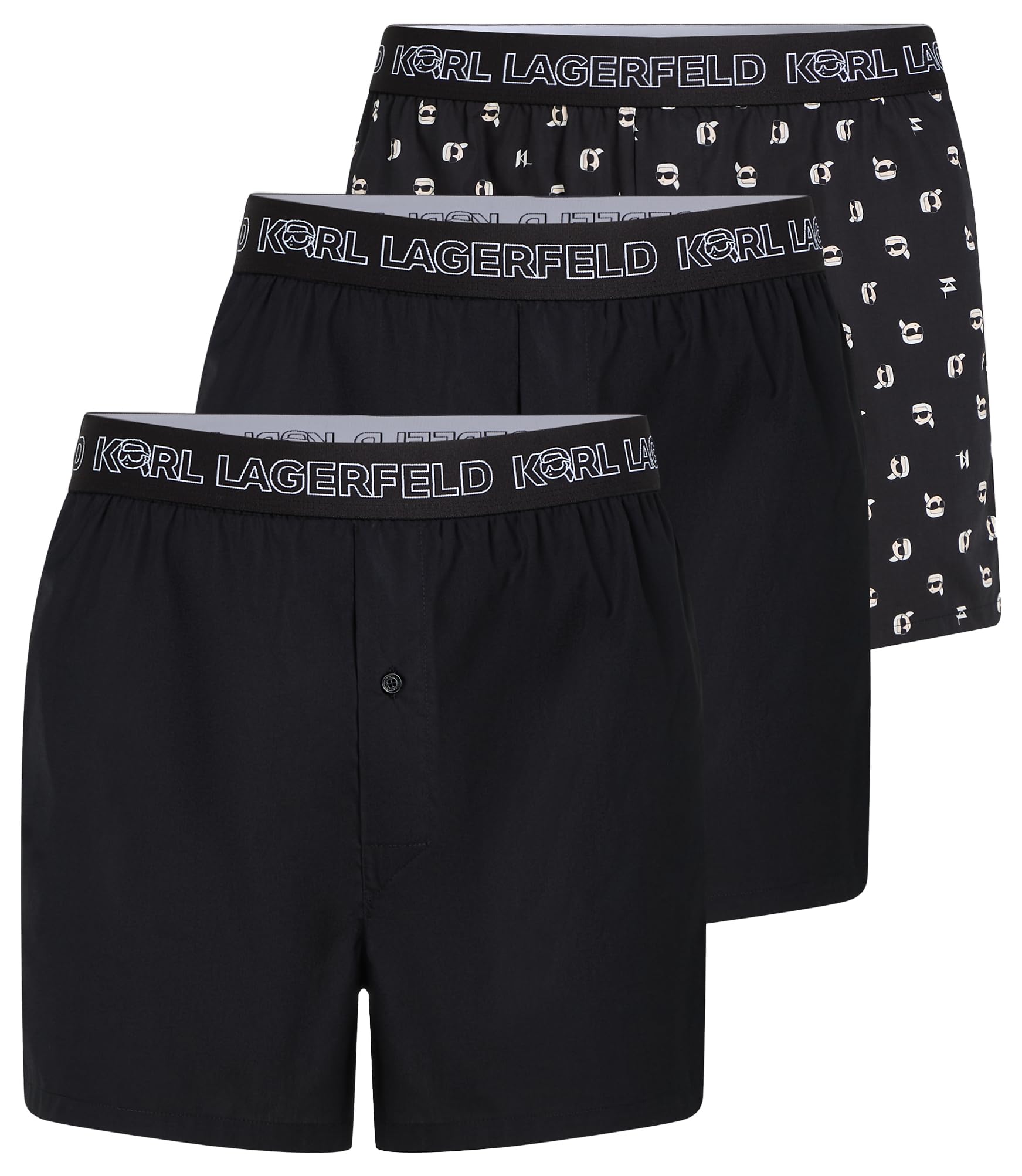 Karl Herren Ikon Woven Boxer (3 Pack) Boxer Shorts