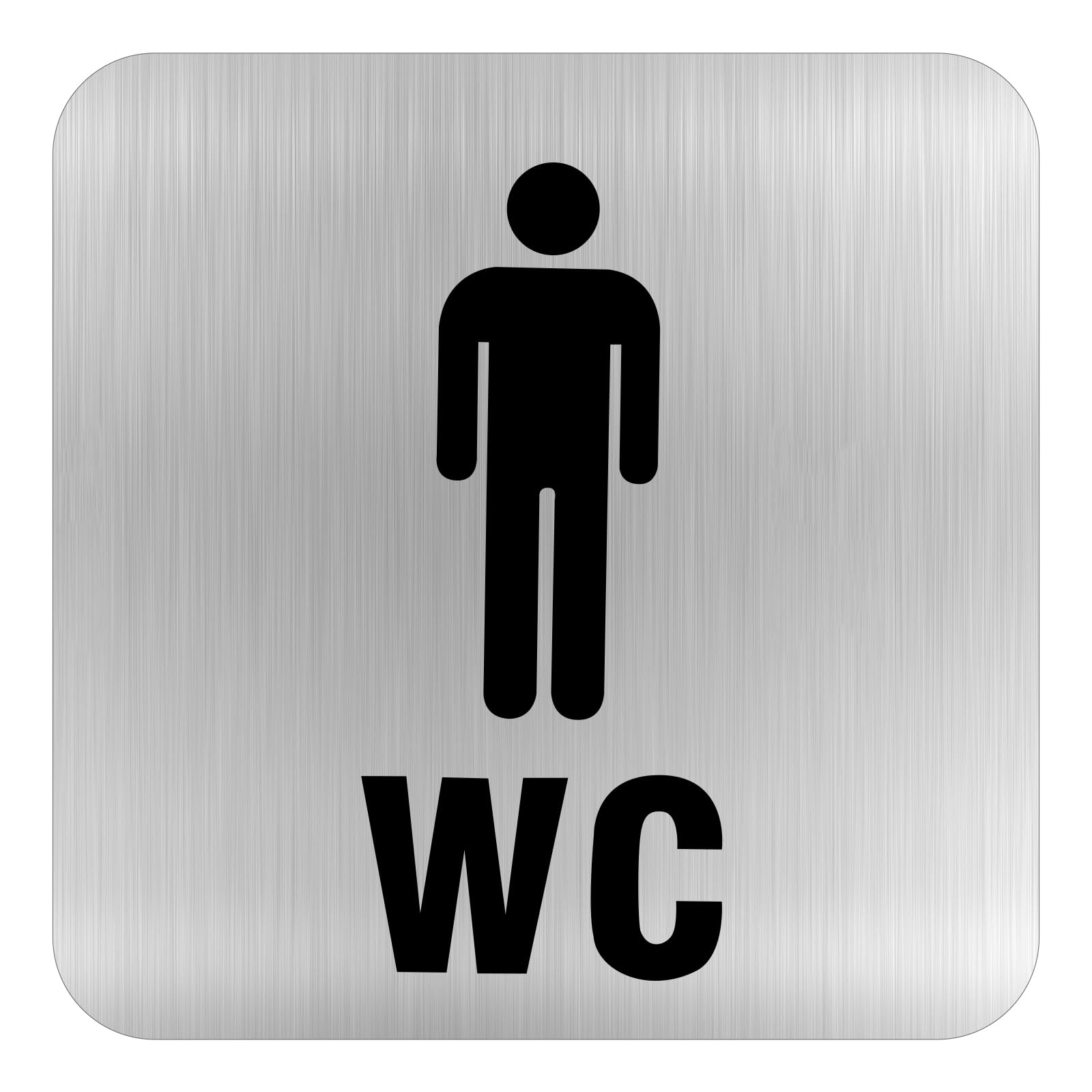 Lot De 2 Plaques De Toilette Autocollantes Pour Homme Et Femme