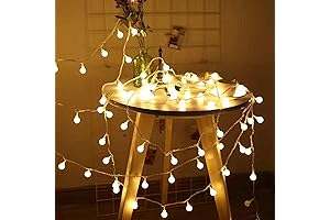 Globe String Lights 49 FT 100 LED: Enochanting Fairy Lights for Indoor & Outdoor Decor