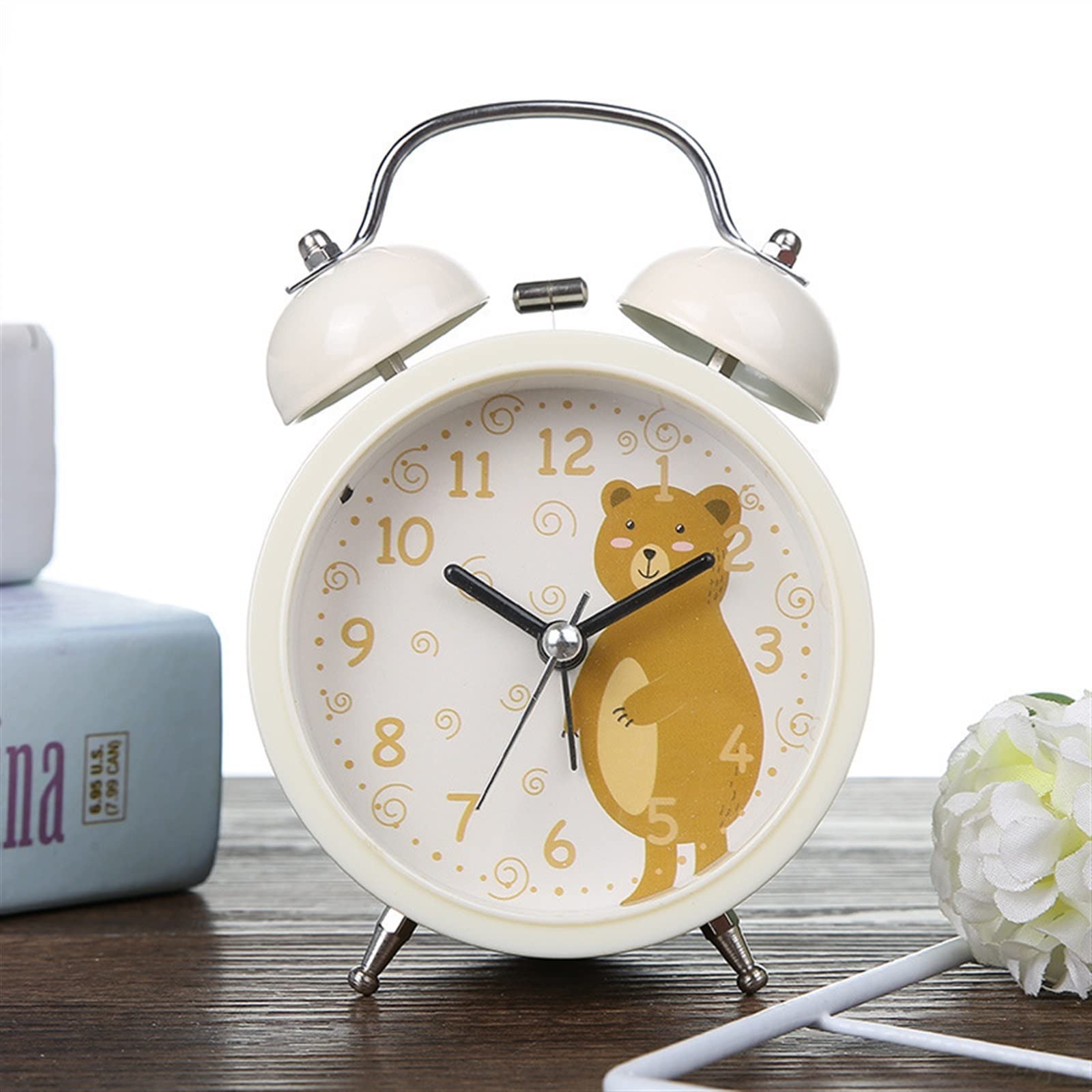 Bp7gVw5sP Loud Alarm Clocks Alarm Clock With Night Light(Yellow)