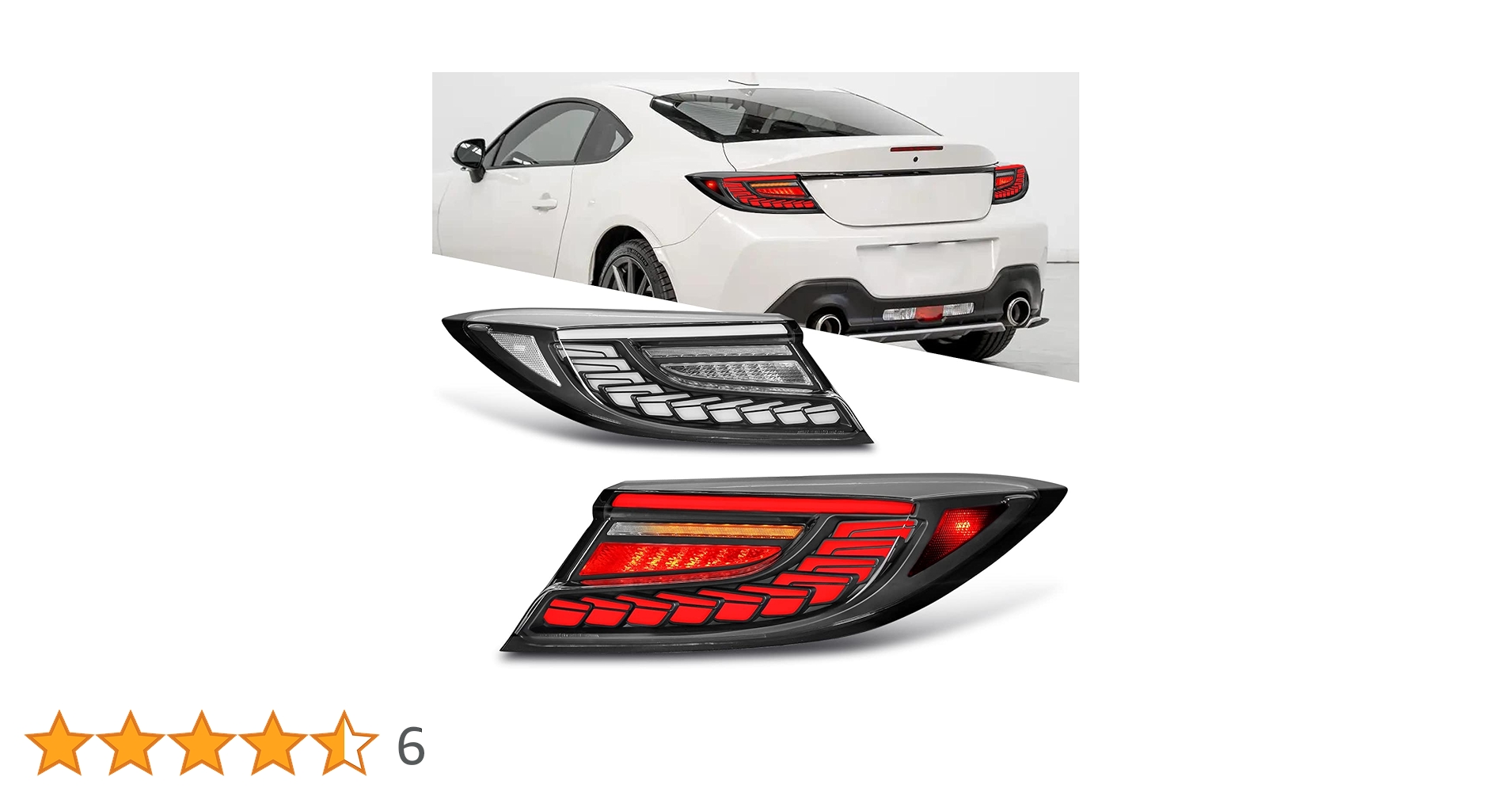 Amazon | Archaic トヨタ GR86 ZN8 スバル BRZ ZD8 テールランプ