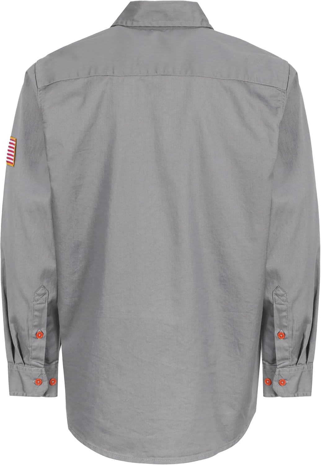 BOCOMAL FR Shirts for Men Flame Resistant Light Weight NFPA2112 Fire Retardant Welding Shirt Water & Oil Repellent Finish - Image 6