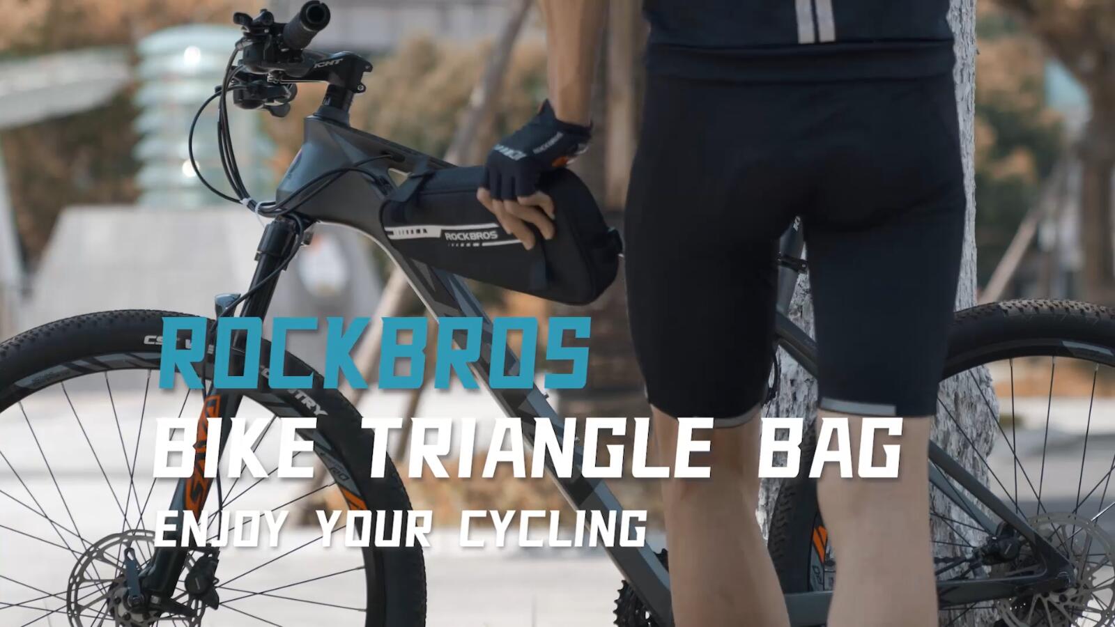 ROCKBROS Bike Frame Triangle Large Cycling Bag 5-8L Small-5L