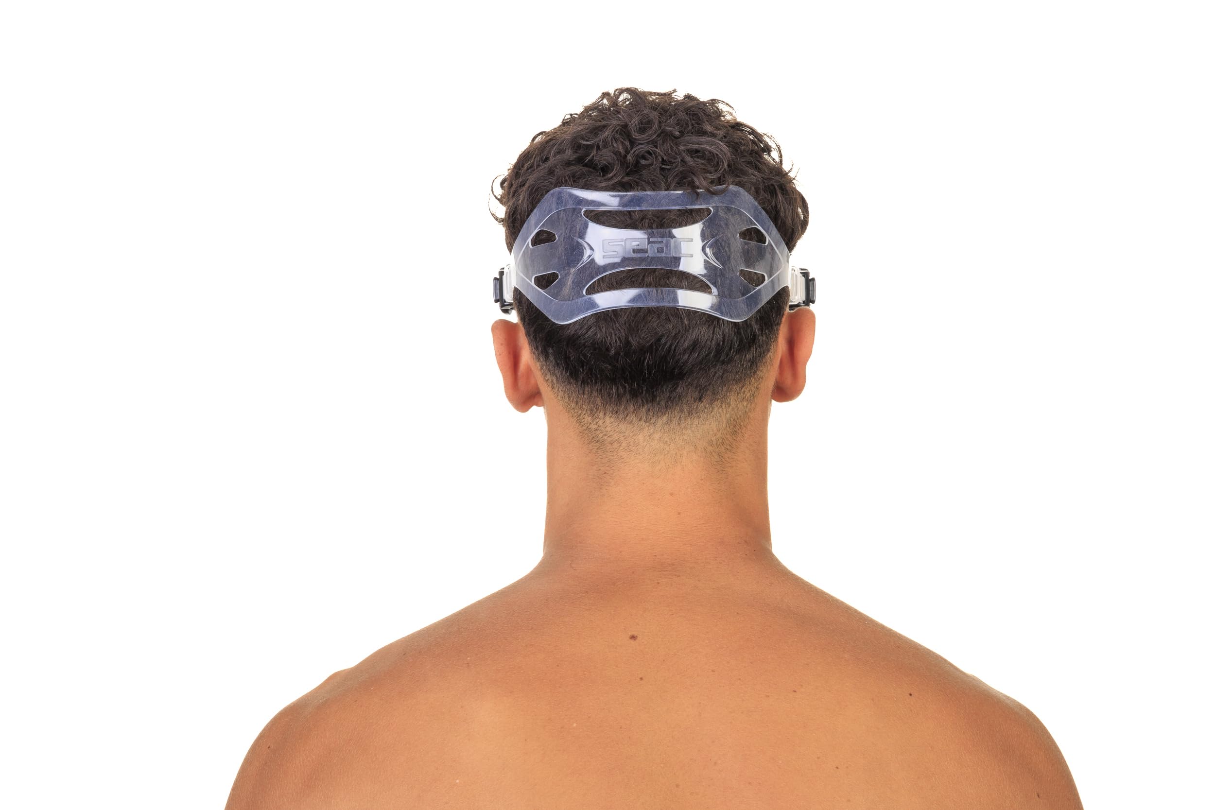 SEAC Set BIS Boss Dry, Kit en Silicone pour plongée sous-Marine et en apnée avec Masque et Tuba avec Système Dry Top et soupape de Purge