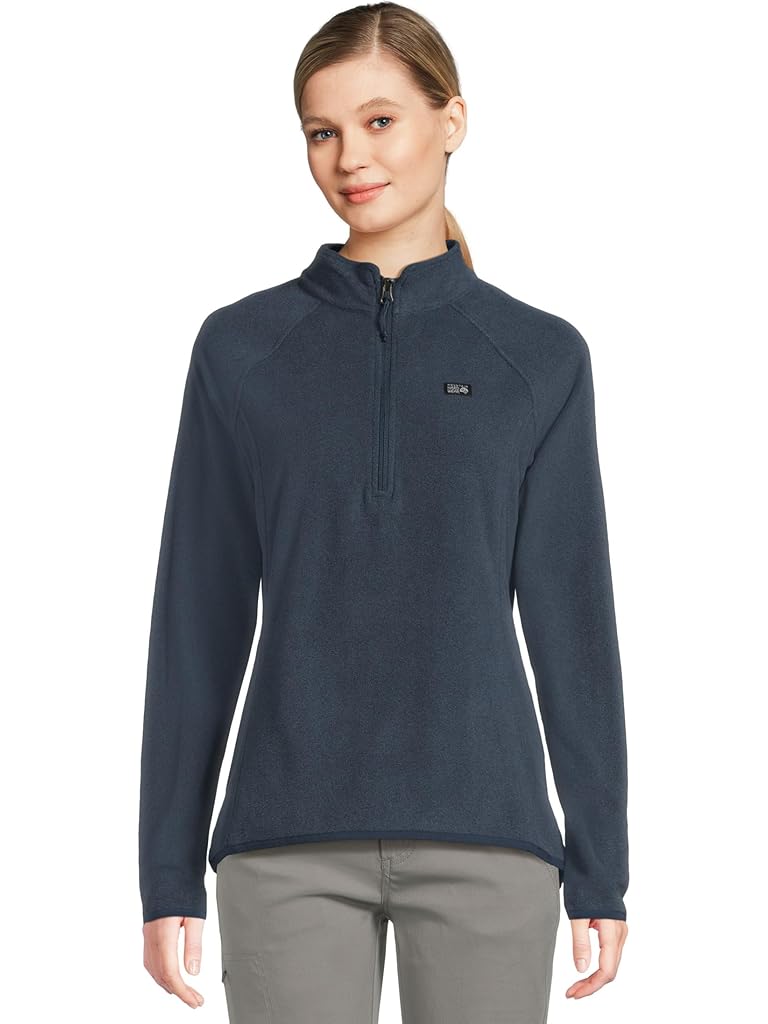 Navy Mountain Hardwear Microchill™ 1/4 Zip Pullover