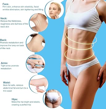 40k Cavitation Machine, 4 in 1 Body Shaper Beauty Machine, Radio Frequency Skin Tightening Device for Face Bodys, Cellulite Remover, Body Sculpting, Fat Burning Removal (4-in-1)